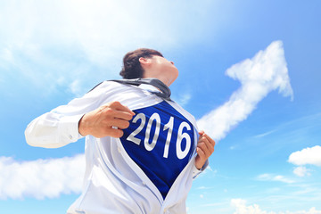 Welcome 2016 New year concept