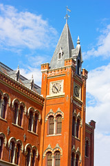 Historic building of The Charles Sumner School in Washington DC, USA. The building was designed by prominent Washington architect Adolf Cluss.