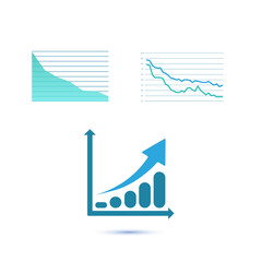 Set of three growth charts