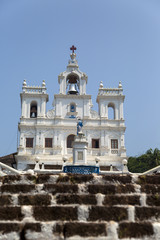 Fototapeta na wymiar Church of Our Lady of the Immaculate Conception at Panaji, Goa,