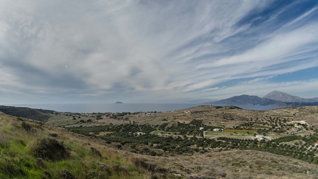 Messara bay, Kalamaki beach UHD time-lapse