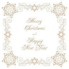 Christmas greeting card