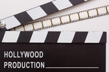 Clapper for the film