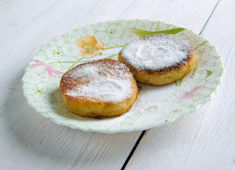 Saxon cheese pancakes