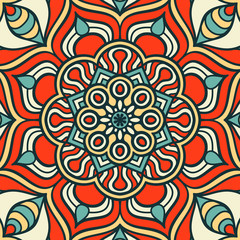 Mandala in ethnic style
