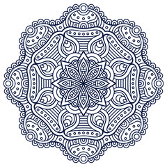 Mandala in ethnic style
