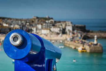 Scenic lookout in St. Ives