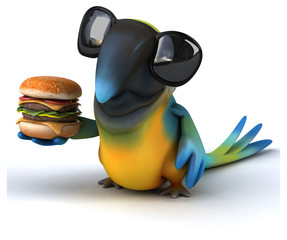 Fun parrot