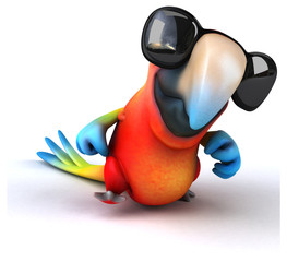 Fun parrot