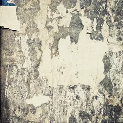 Wall murals Old dirty textured wall Old posters grunge textures and backgrounds