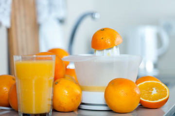  Preparation of orange juice
