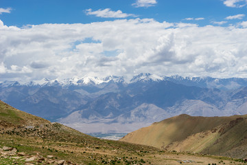Leh mountain from Khardung la pass