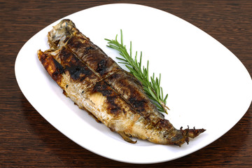 Grilled trout