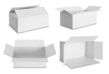 white Package Box for products