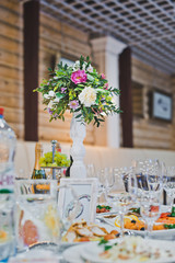 A table with refreshments in celebration 4145.