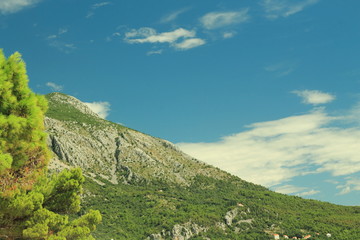 Biokovo Mountains near the Igrane