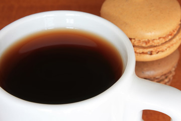 Expresso et macarons