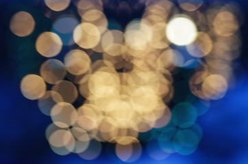 Christmas bokeh