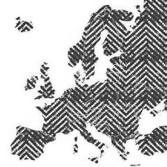 Mappa Europa 3D texture