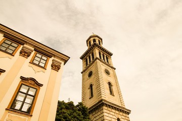 Fototapeta na wymiar Historic church in Sopron