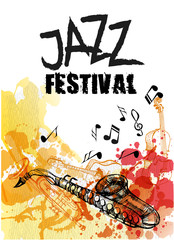 Obraz premium Jazz festival