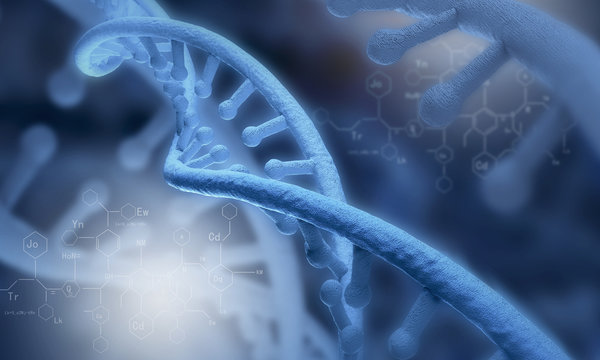 DNA molecule. Concept image