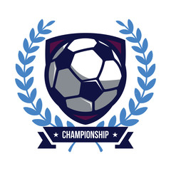 Obraz premium Soccer Logo Emblem