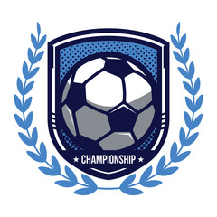 Obraz premium Soccer Logo Emblem