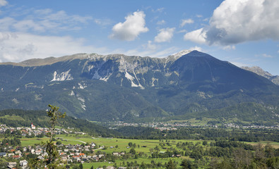 Alps landscape in Slovenia