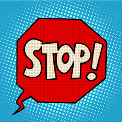 stop sign warning symbol - obrazy, fototapety, plakaty