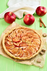 Fruit apple pie