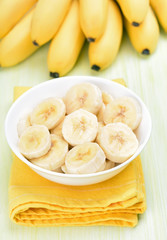 Banana slices