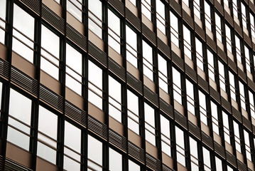 windows on office building