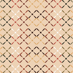 Fototapeta premium Red brown copper mesh seamless pattern