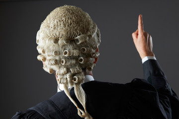 Barrister Making Speech In Court