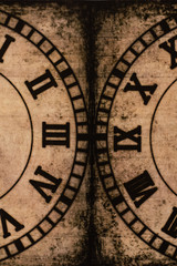 vintage roman clock