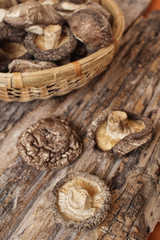 Dried shiitake mushroom