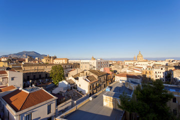 Panorama of the city of Palermo