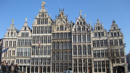 Городская застройка Антверпена