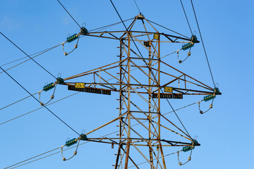 Medium voltage power lines