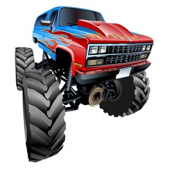 Cartoon Monster Truck © Mechanik