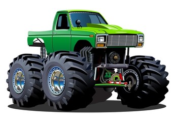 Cartoon Monster Truck © Mechanik