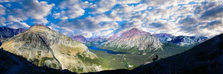 Two Medicine Lake Panorama