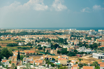 Fototapeta na wymiar City of Protaras, Cyprus