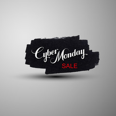 Cyber Monday Sale label