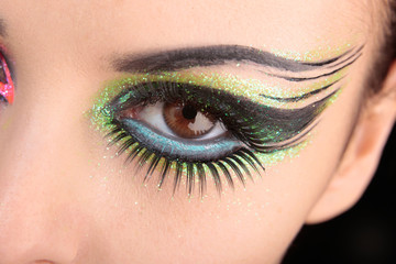Obraz premium Eye makeup