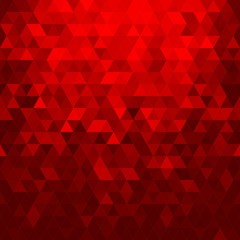 Red Triangles Seamless Pattern
