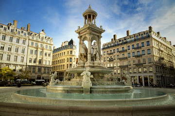 Fountain at Jacobin's place