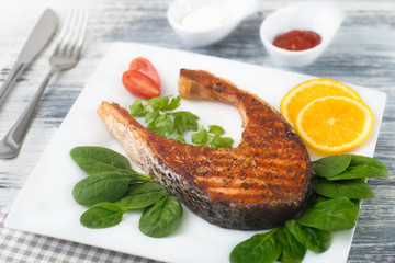 Salmon Steak