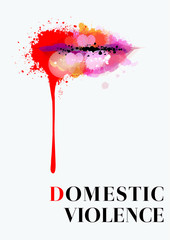 Contra la violencia de g&eacute;nero. Maltrato contra la mujer.